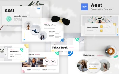 Aest - Aesthetic Keynote Template
