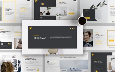 Creativan-创意商务PowerPoint模板