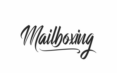 Mailbox-teckensnitt