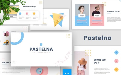 Pastelna - Keynote de color pastel