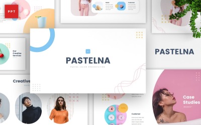 Pastelna - Pastelkleur Powerpoint