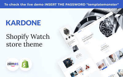Thème Kardone Shopify Watch Store
