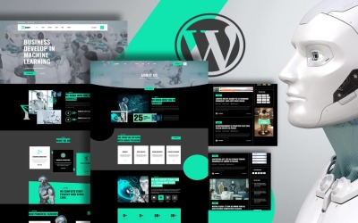 Azary - Robot és AI WordPress téma