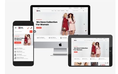BTPL Fashion - responsywny motyw Shopify