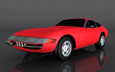 Ferrari 365 GTB 3D模型