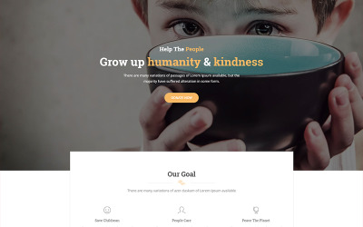 Vorosa - Kâr Amacı Gütmeyen Yardım Merkezi Bağış Toplama WordPress Teması
