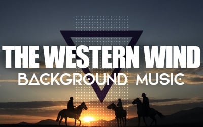 A nyugati szél - sötét és drámai country stock zene
