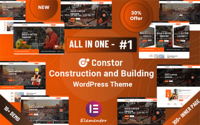 Constor - Construction and Building Responsive WordPress Theme