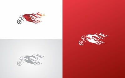 Bikers Logo symbol Design Template