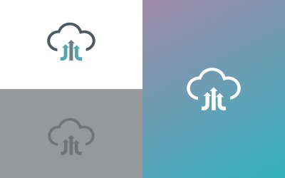Cloud power 4 Logo symbol Design Template