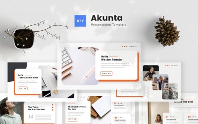 Akunta - Keynote-Vorlage für Buchhaltung