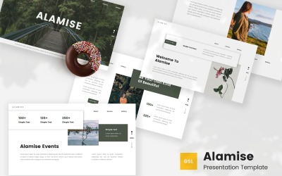 Alamise - Ästhetische Google Slides-Vorlage