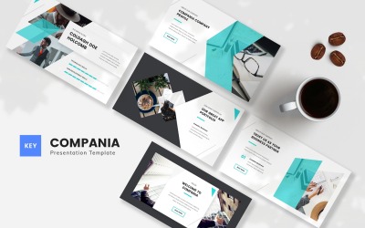 Compania - Keynote-Vorlage für das Firmenprofil