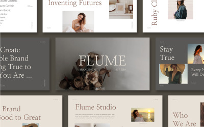 FLUME Google Slides-Vorlage