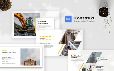 Konstrukt - Keynote-Vorlage für den Bau