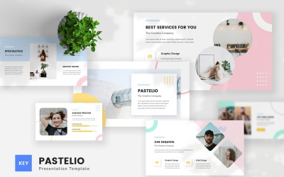 Pastelio - Pastell-Keynote-Vorlage