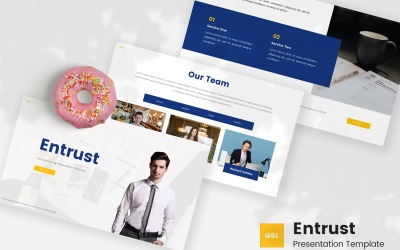 Vertrauen - Google Slides-Vorlage für die Steuerbuchhaltung