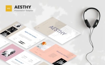 Aesthy - Ästhetische Google Slides-Vorlage