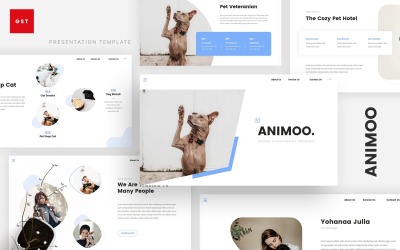 Animoo - Tier-Powerpoint-Vorlage
