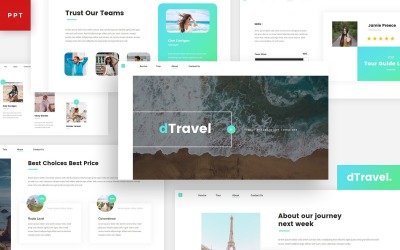 dTravel - Путешествие PowerPoint
