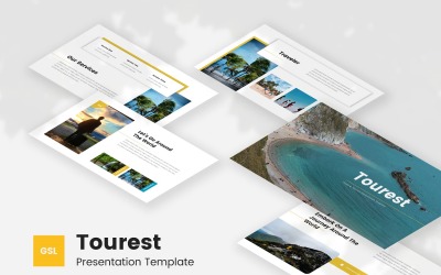 Tourest - Travel &amp;amp; Tourism Google Slides Template