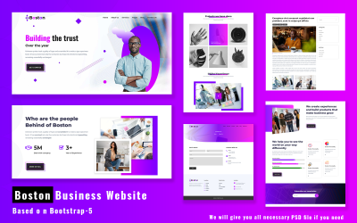 Boston - Business Website Template