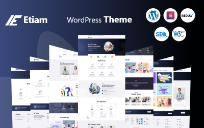 Etiam - Vállalati WordPress téma
