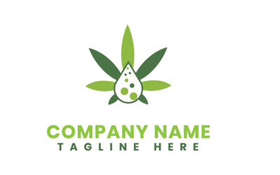 Modello di logo aziendale Canna Eco