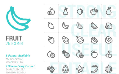 Obst Mini Icon