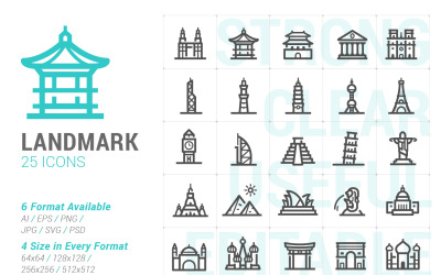 Icône Mini Landmark