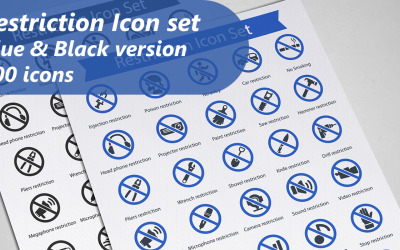 Обмеження Iconset шаблон