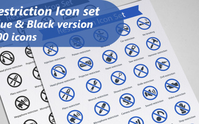 Restriction Iconset template