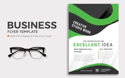 Free Business flyer template Design