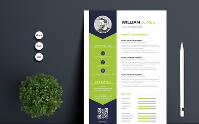 Modèle de CV William Jones