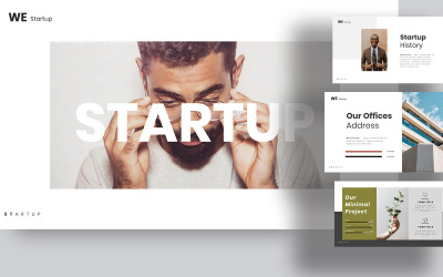 We Start Up Google Slides Presentation