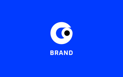 Bokstaven G-logotyp - Tech Company-logotypmall