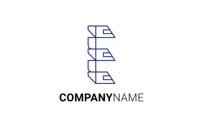 E Plane Logo - Flight Logo template