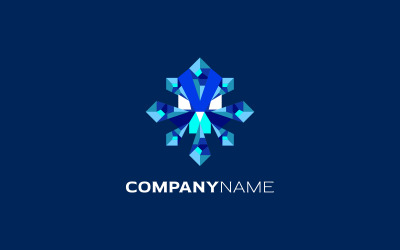 Lion Diamond Logo - Plantilla de logotipo premium