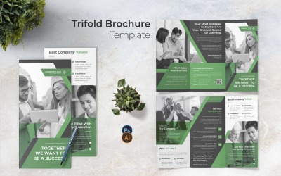 Corporate Negotation Trifold Brochure