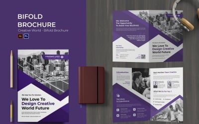 Creative World Bifold Brochure