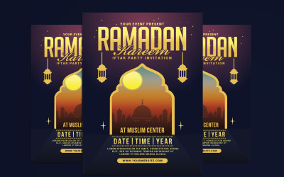 Ramadan Kareem-flyer