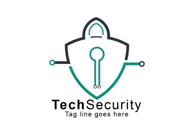 Tech And Security Logo Template