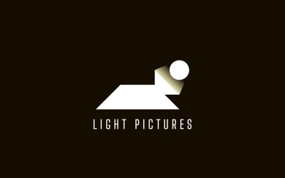 Modèle de logo Light Pictures