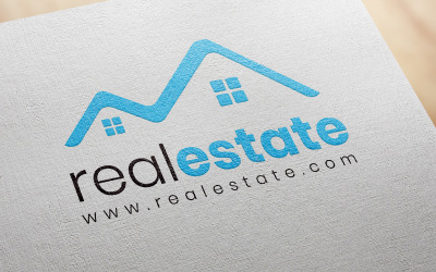 Real Estate Logo 01 - Plantilla de logotipo de casa