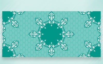 Modèle d&amp;#39;ornement Jade et fond de Tiffany