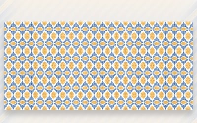 Ornament vzor fialové a žluté pozadí