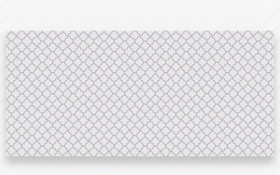 Ornament Wzór Srebrnym Tle