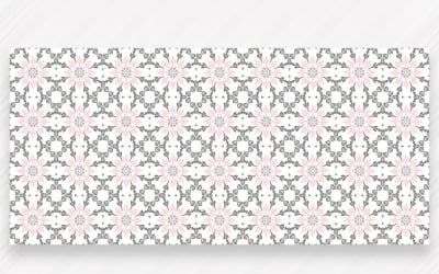 Ornamentmuster grau &amp;amp; erröten Hintergrund