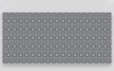 Ornamentmuster grau und weiß Hintergrund