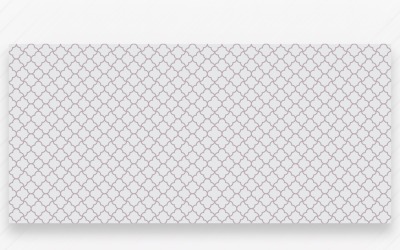 Ornamento Pattern Silver Background